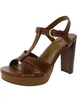 Женские кожаные туфли Marnie с ремешком на щиколотке Naturalizer, цвет english tea leather