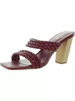 Женские кожаные туфли на каблуках Giulianna Joie, цвет wine nappa