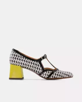 Женские кожаные туфли на каблуке Chie Mihara, мультиколор