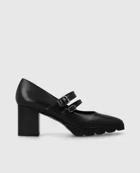 Женские кожаные туфли на платформе Lodi, черный