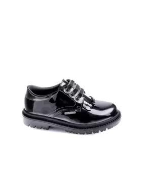 Женские кожаные туфли на шнуровке на шнуровке Pablosky, темно-серый