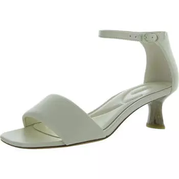 Женские кожаные туфли PEPA с ремешком на щиколотке Vince, цвет marblecream