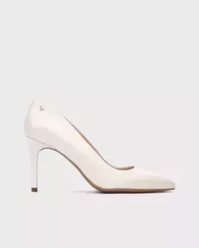 Женские кожаные туфли с гелевой стелькой и каблуком-шпилькой Martinelli, белый