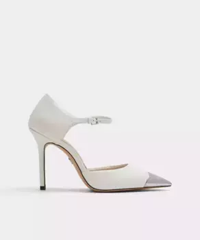 Женские кожаные туфли с острым носком Aldo, белый