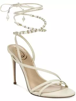 Женские кожаные туфли Scarlette с обхватом щиколотки Sam Edelman, золотой