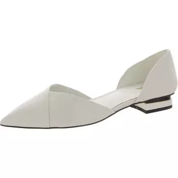 Женские кожаные туфли Tabitha с острым носком D'Orsay Sarto Franco Sarto, цвет white leather