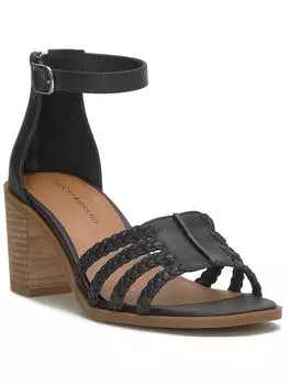 Женские кожаные туфли Tasmina с ремешком на щиколотке Lucky Brand, черный