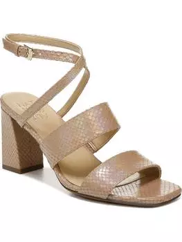 Женские кожаные туфли Trinity на квадратном каблуке Naturalizer, серо-коричневый