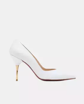 Женские кожаные туфли Vera на шпильке Ins Domecq By Cupl, белый