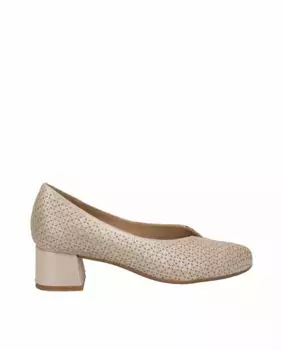 Женские кожаные туфли в стиле фэнтези D'Chicas, бежевый