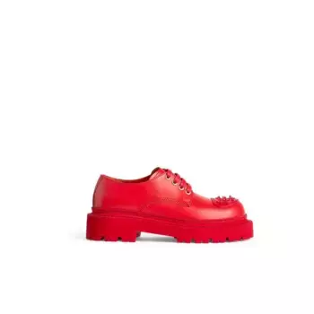 Женские красные кожаные туфли camperlab
