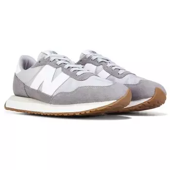 Женские кроссовки 237 Retro New Balance, серый