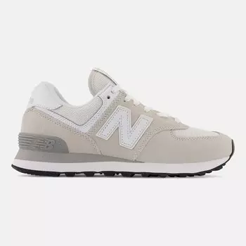 Женские кроссовки 574 New Balance, бежевый