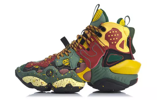 Женские кроссовки ACE A/W NYFW 2020 — зеленый/желтый Lining