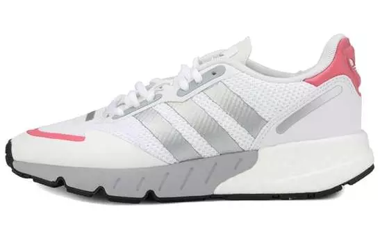 Кроссовки Adidas Originals Zx 1K White Silver Metallic Women's, белый