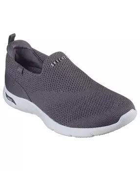 Женские кроссовки Arch Fit Refine — повседневные слипоны Iris от Finish Line Skechers, коричневый