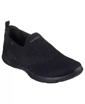 Женские кроссовки Arch Fit Refine — повседневные слипоны Iris от Finish Line Skechers, черный