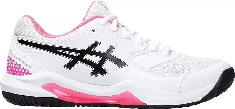 Женские кроссовки Asics Gel-Dedicate 8 Pickleball, белый/розовый