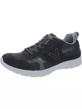 Женские кроссовки Aviate с замшевой отделкой Performance Running Shoes Vionic, цвет black mesh/suede