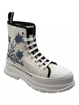 Женские кроссовки Bally Fyon 6302341 из хлопка Bone на толстой подошве со шнуровкой, белый