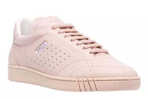 Женские кроссовки Bally Winner 6239934 из гладкой телячьей кожи Poudre, розовый