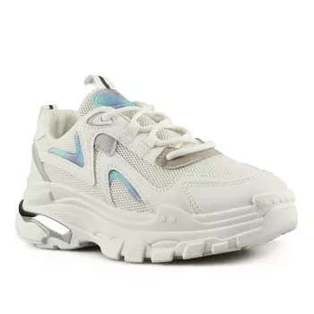 Женские кроссовки белые на платформе Tendenz