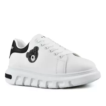 Женские кроссовки белые на платформе Tendenz