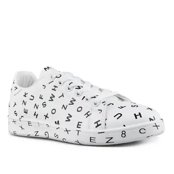 Женские кроссовки белые Tendenz