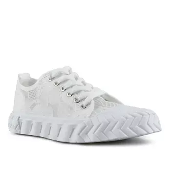 Женские кроссовки белые Tendenz