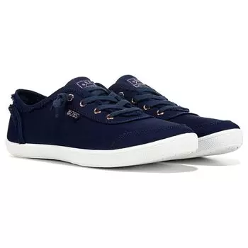 Женские кроссовки без шнуровки BOBS Be Cute среднего/широкого размера Skechers, синий