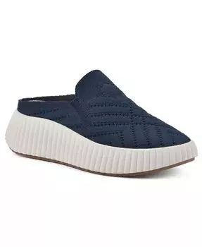 Женские кроссовки без шнуровки Dystant на платформе White Mountain, синий