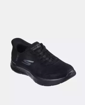 Женские кроссовки без шнуровки Go Walk Flex Skechers, черный