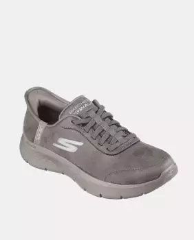 Женские кроссовки без шнуровки Go Walk Flex Skechers, светло-коричневый