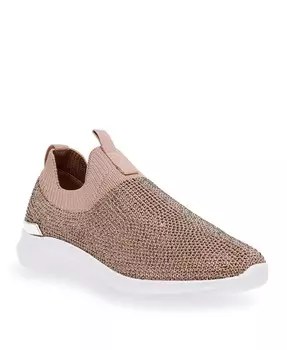 Женские кроссовки без шнуровки Mylee с украшением Anne Klein, розовый