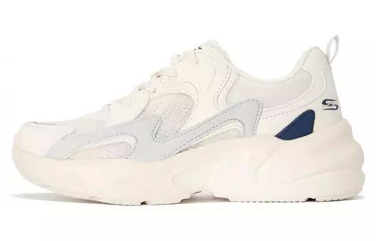 Женские кроссовки BOBS BAMINA 2 Chunky с низким верхом бежевого цвета Skechers