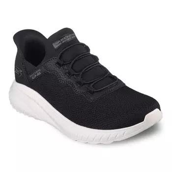 Женские кроссовки BOBS by Skechers Hands Free Slip-ins Squad Chaos Daily Inspiration, цвет Black White