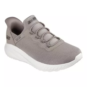 Женские кроссовки BOBS by Skechers Hands Free Slip-ins Squad Chaos Daily Inspiration, цвет Taupe