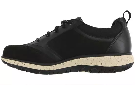 Женские кроссовки Boulder на шнуровке, широкая ширина, цвет: черный ясень Sas