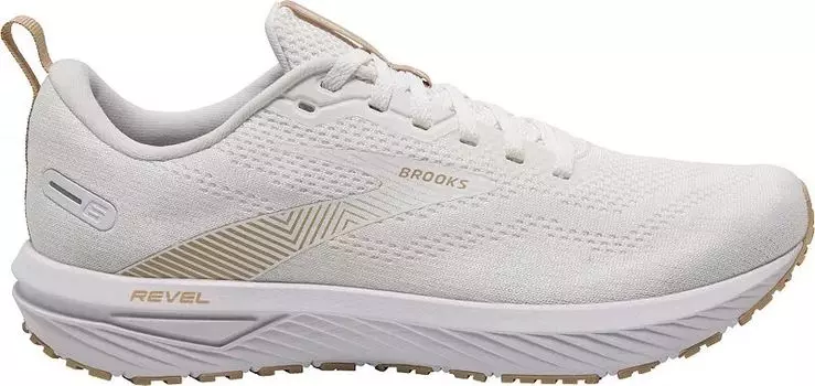 Женские кроссовки Brooks Revel 6, белый/хаки