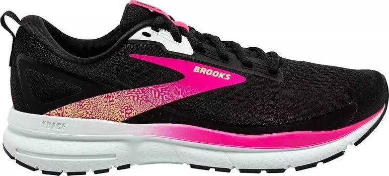 Женские кроссовки Brooks Trace 3, черный/розовый