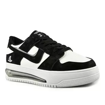 Женские кроссовки черные на платформе Tendenz