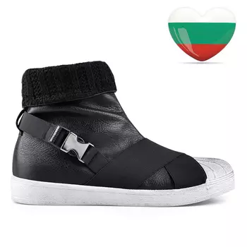 Женские кроссовки черные Tendenz