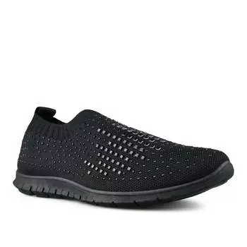 Женские кроссовки черные Tendenz