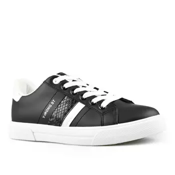 Женские кроссовки черные Tendenz