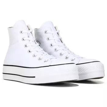 Женские кроссовки Chuck Taylor All Star на платформе с высоким подъемом Converse, белый
