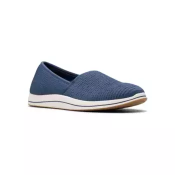 Женские кроссовки Cloudsteppers Breeze Stretch без застежек Clarks, синий