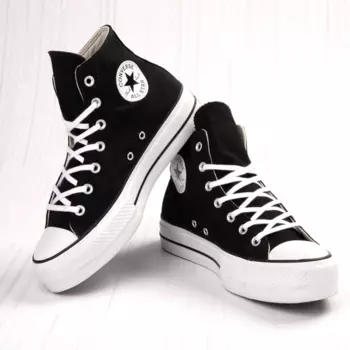 Женские кроссовки Converse Chuck Taylor All Star Hi Lift, черный