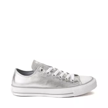 Женские кроссовки Converse Chuck Taylor All Star Lo Sparkle Party, цвет Metallic Granite
