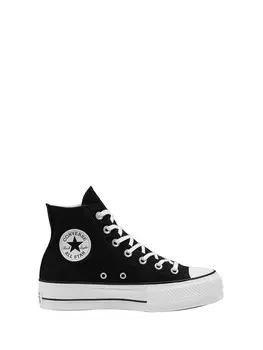 Женские кроссовки ctas lift hi черные Converse