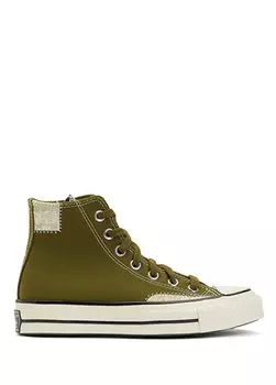 Женские кроссовки цвета хаки chuck 70 crafted ollie patch Converse
